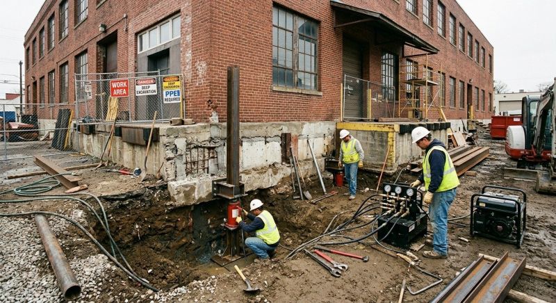 Commercial Foundation Repair in San Mateo, CA