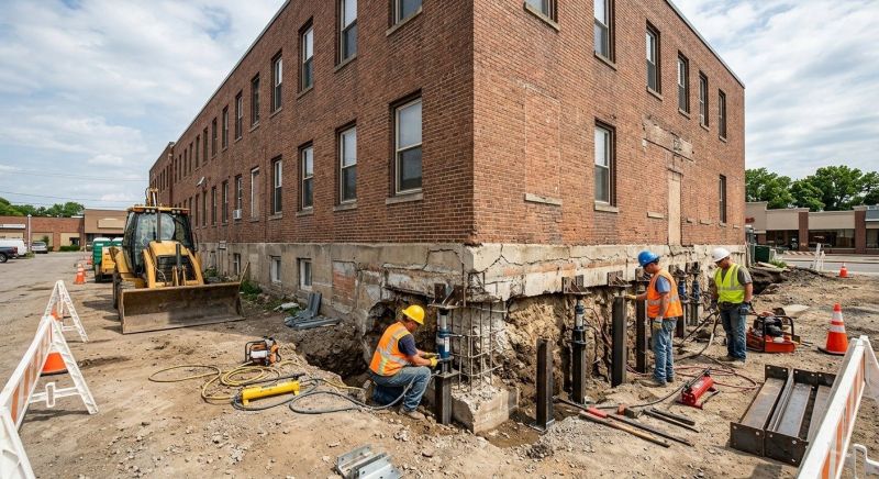 Commercial Foundation Repair in San Mateo, CA
