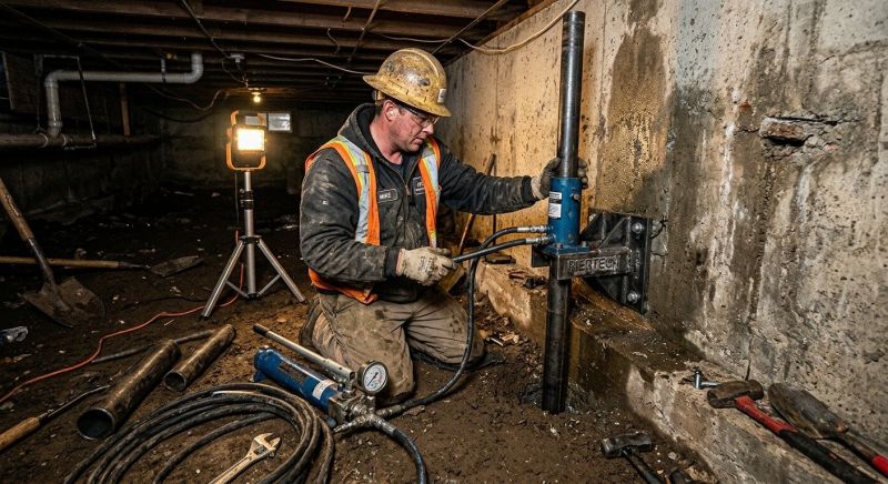 Concrete Foundation Leveling in Newark, CA