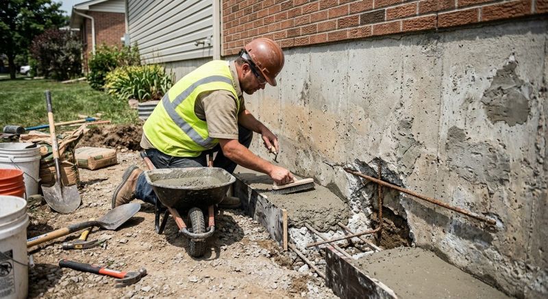 Concrete Foundation Repair in Belmont, CA