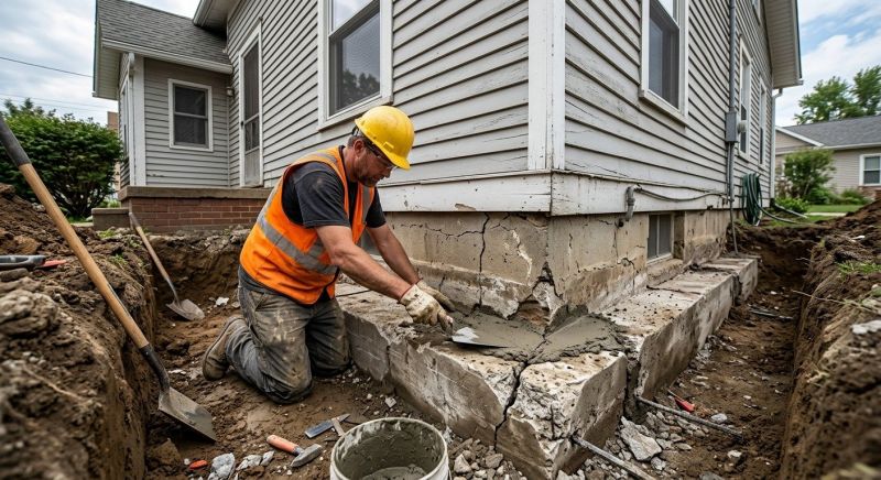 Cracked Foundation Repair in Portola Valley, CA
