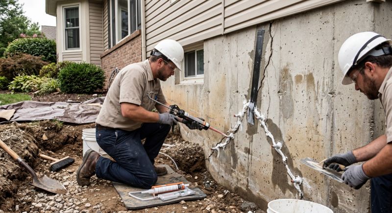 Cracked Foundation Repair in Redwood City, CA
