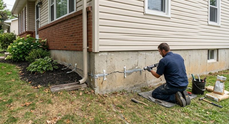 Cracked Foundation Repair in San Carlos, CA