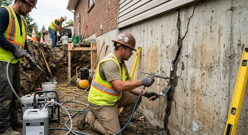 Cracked Foundation Repair in San Mateo County, CA