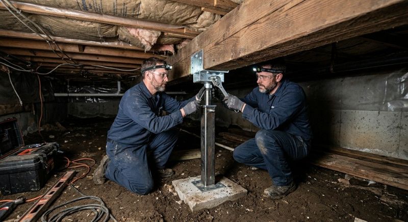 Crawlspace Foundation Repair in Pacifica, CA
