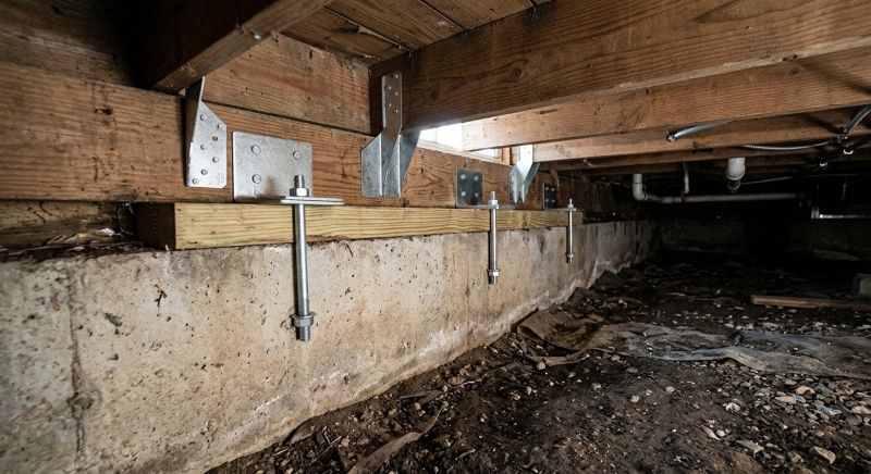 Crawlspace Structural Repair in San Mateo, CA