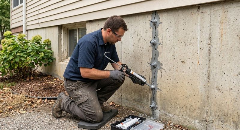 Foundation Crack Sealing in San Mateo, CA