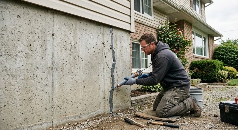 Foundation Crack Sealing in San Mateo, CA