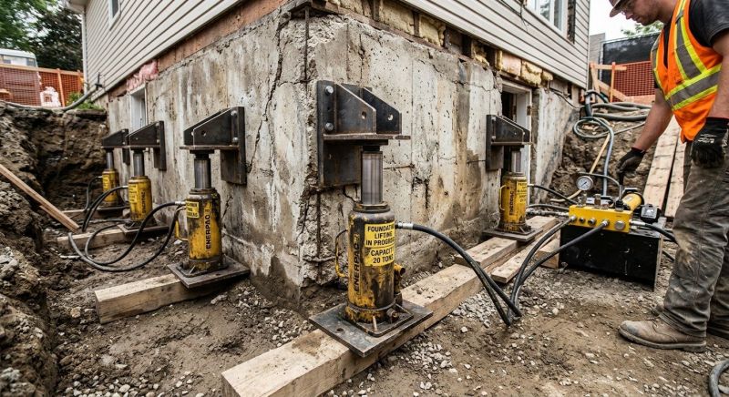 Foundation Jacking in Alameda, CA