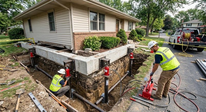 Foundation Jacking in Albany, CA