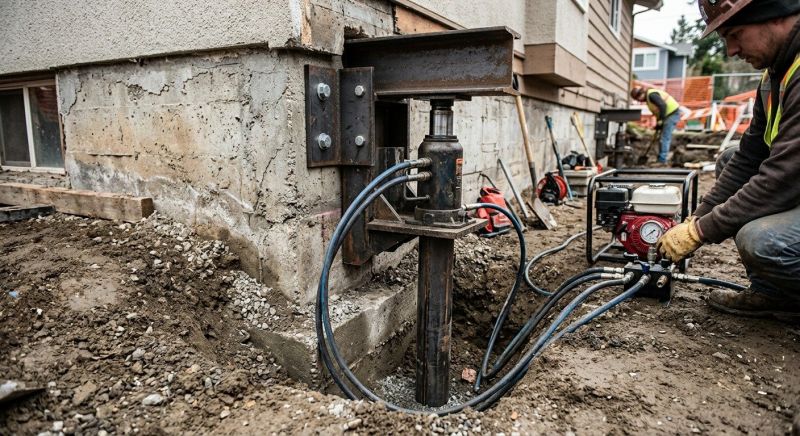 Foundation Lifting in Dublin, CA