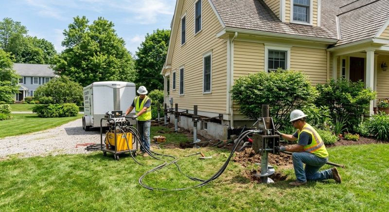 Foundation Lifting in Los Altos, CA