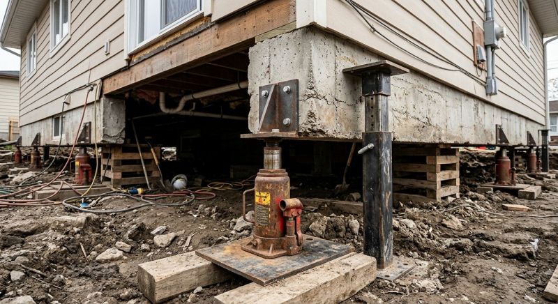 Foundation Lifting in Portola Valley, CA