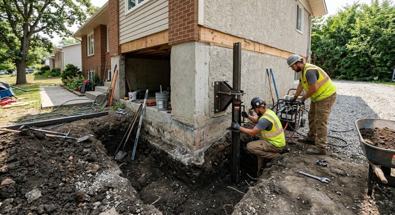 Foundation Pier Repair in San Mateo, CA