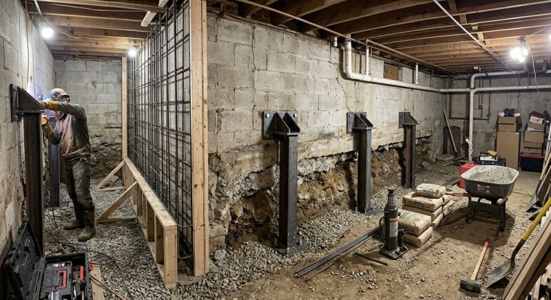 Foundation Stabilizing in Albany, CA