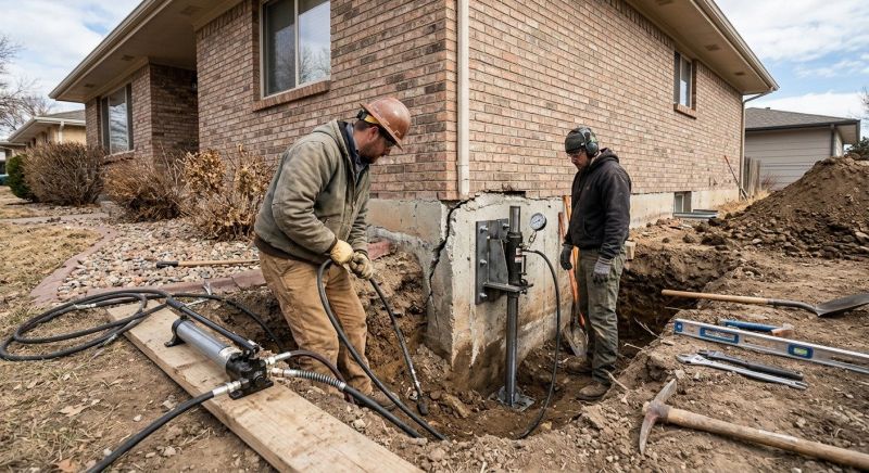Foundation Stabilizing in Brisbane, CA