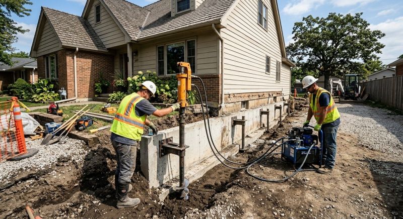 Foundation Stabilizing in Castro Valley, CA