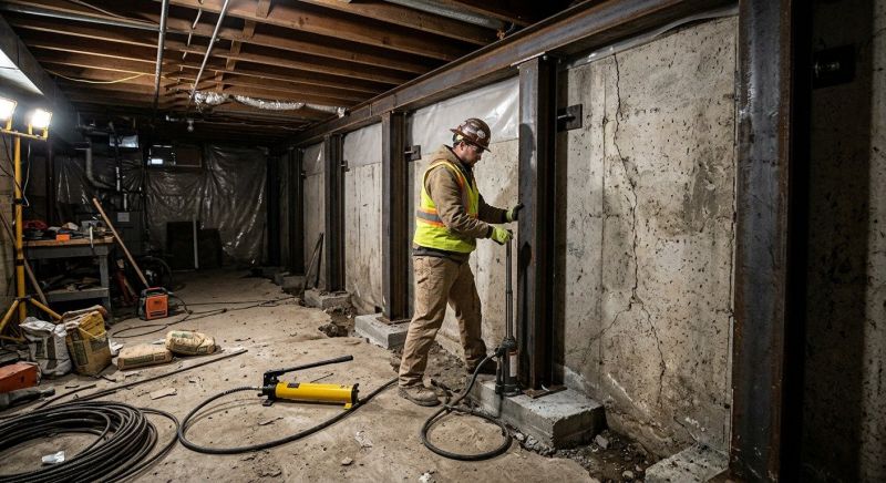 Foundation Stabilizing in Half Moon Bay, CA
