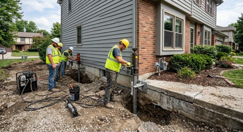 Foundation Stabilizing in Millbrae, CA