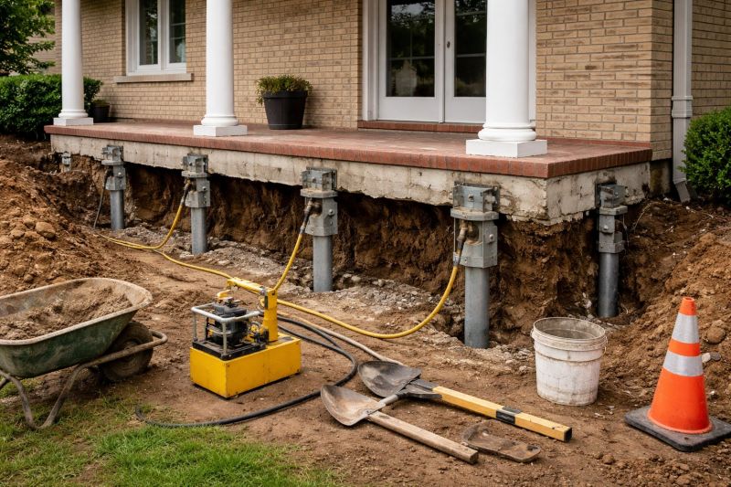 Foundation Stabilizing in Orinda, CA
