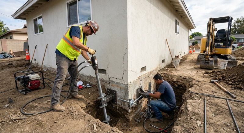 Foundation Stabilizing in San Lorenzo, CA