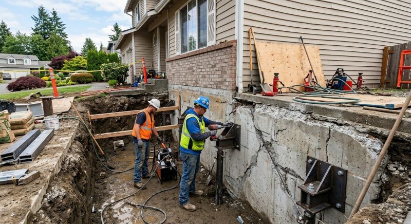 Foundation Structural Repair in Cupertino, CA