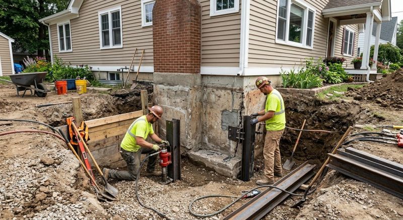Foundation Structural Repair in Menlo Park, CA