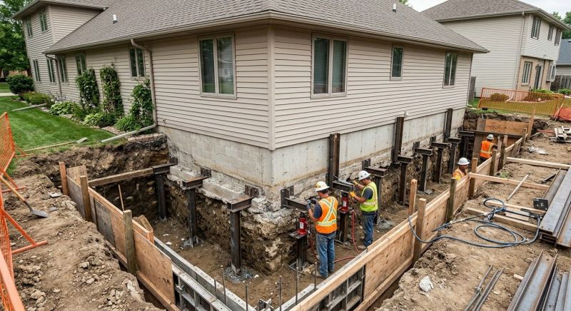 Foundation Underpinning in San Mateo, CA