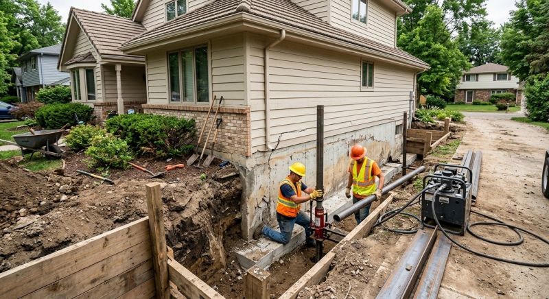 Home Foundation Repair in Milpitas, CA