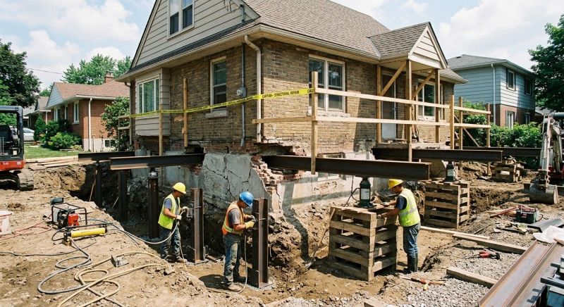 House Foundation Repair in Castro Valley, CA