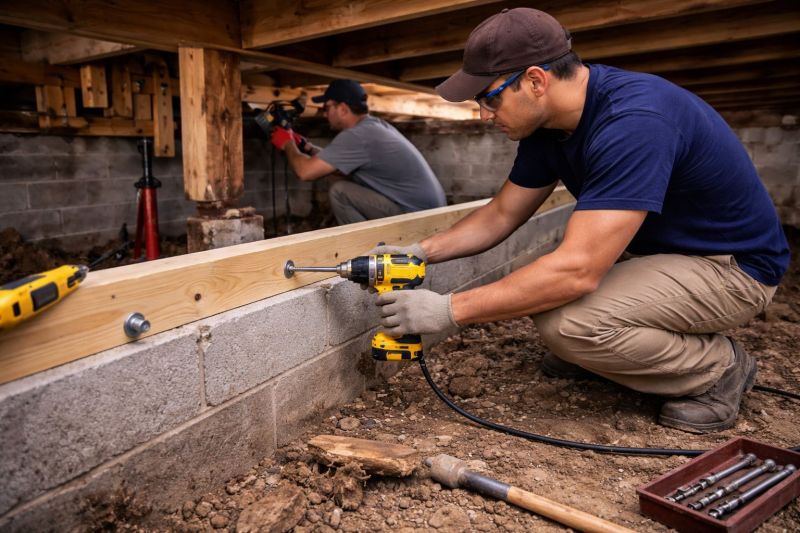 House Foundation Repair in Emeryville, CA