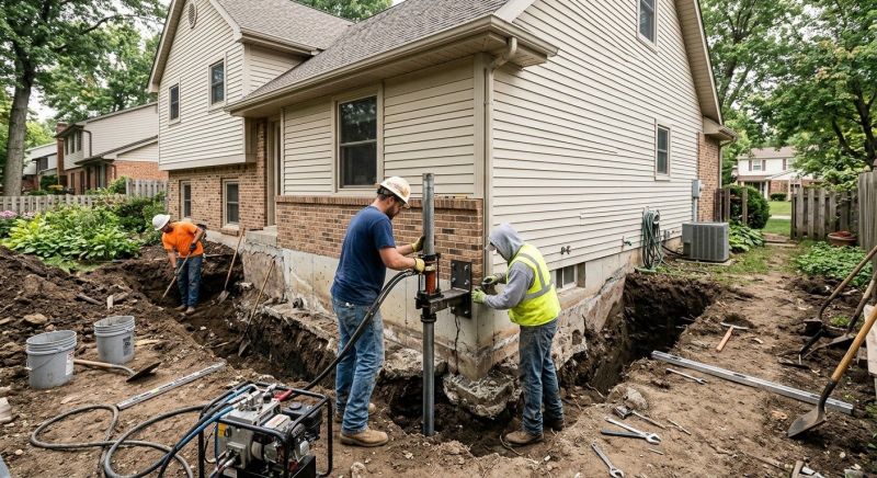 House Foundation Repair in Orinda, CA