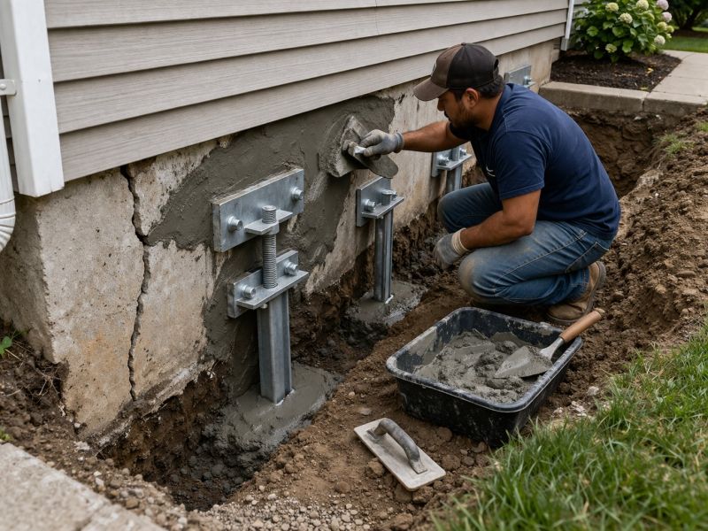 House Foundation Repair in Pescadero, CA