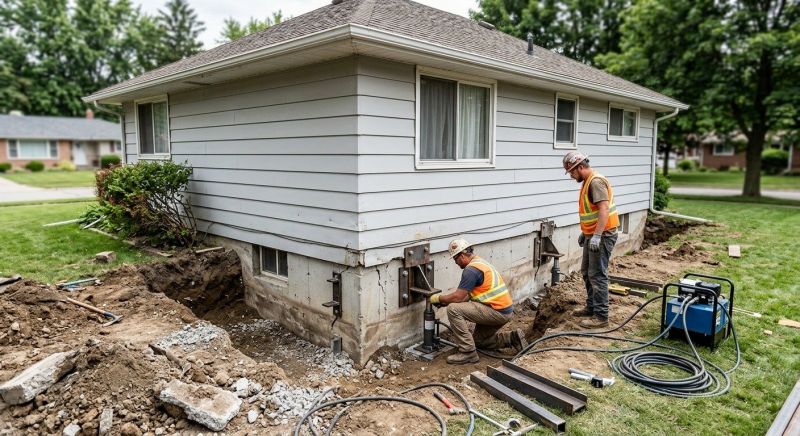 House Foundation Repair in Pleasanton, CA