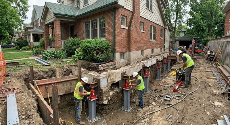 House Underpinning in San Mateo, CA