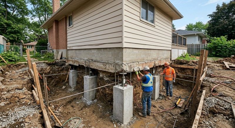 House Underpinning in San Mateo, CA