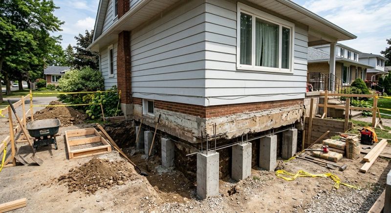 House Underpinning in San Mateo, CA