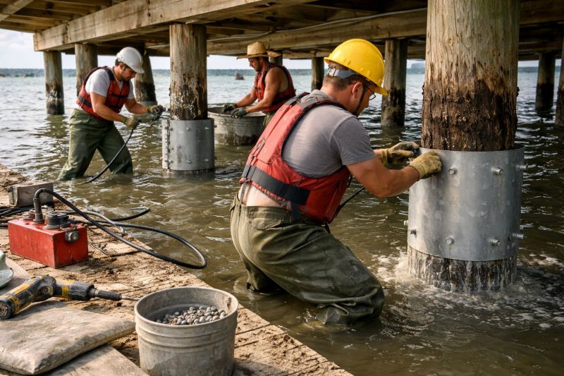 Piling Repair in Fremont, CA