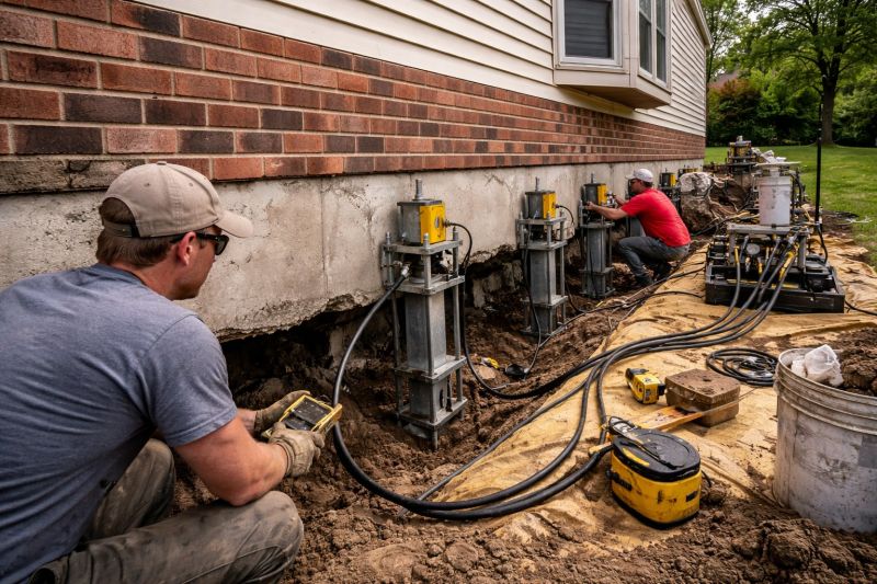 Settling Foundation Service in Pescadero, CA