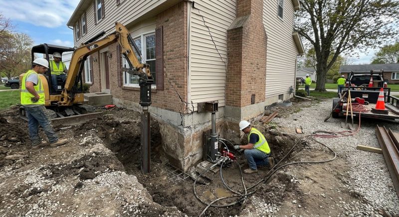 Sinking Foundation Repair in Orinda, CA