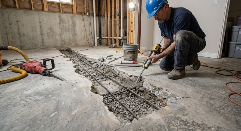 Slab Foundation Repair in San Mateo, CA