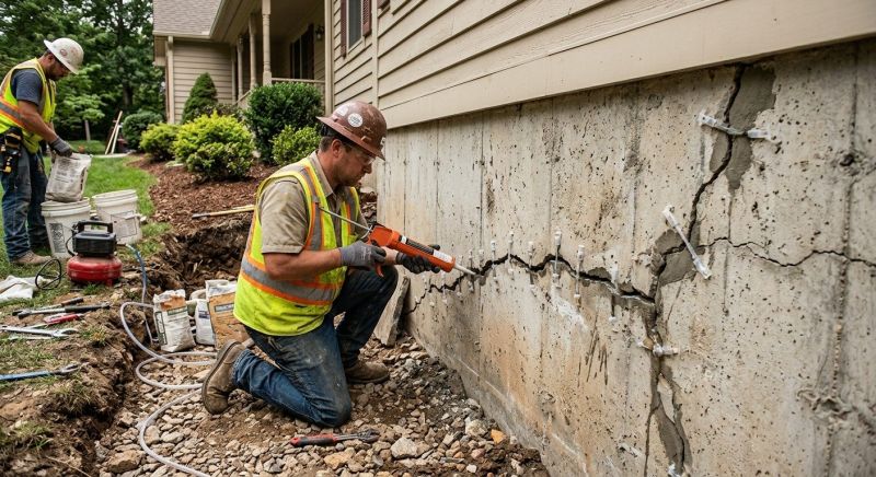 Structural Crack Repair in San Mateo, CA